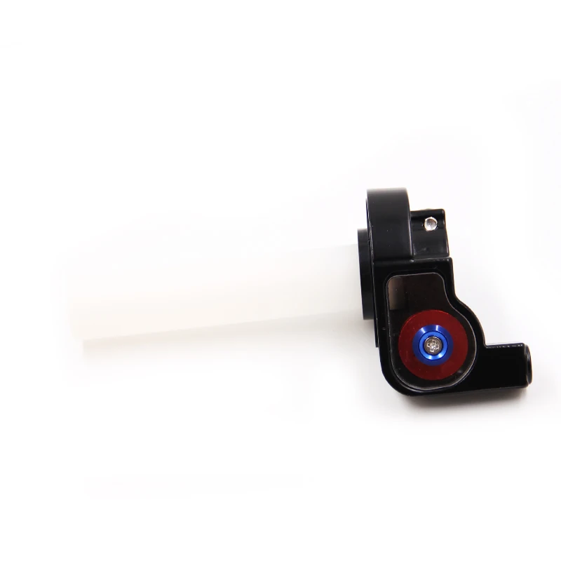 Hand Throttle lever Motorcycle body system Visual Throttle Handle Without Line-Black Body buckle plastic