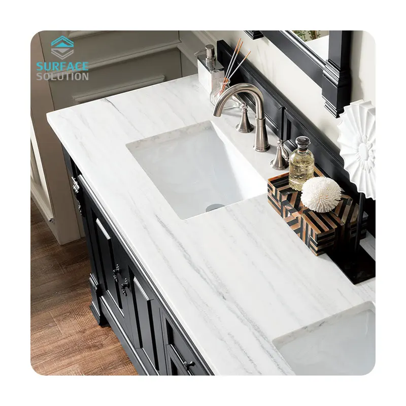 Wholesale Granite bathroom Counter top Colors Countertop Artificial Stone Slabs Solid Surface Sheet