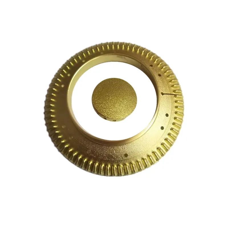 Детали газовой горелки, латунный материал, диспенсер и небольшая крышка