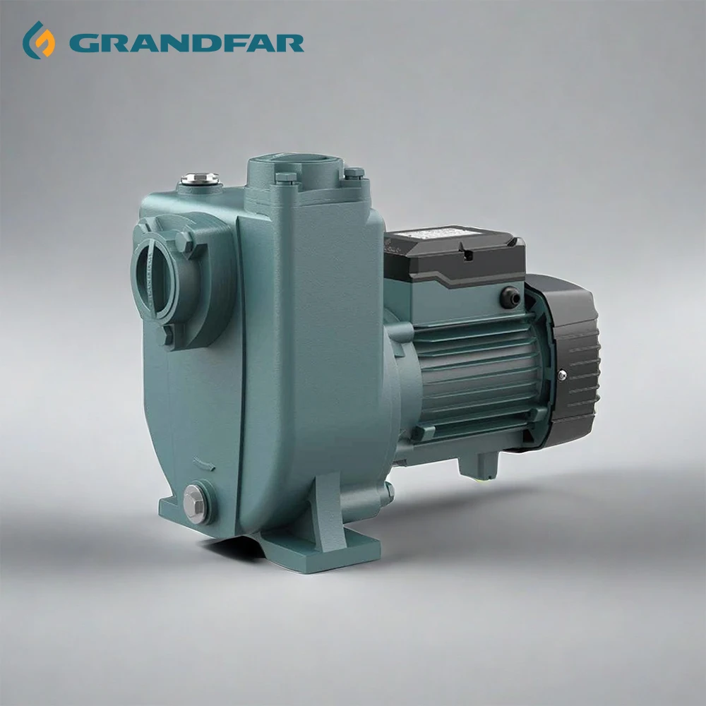 GRANDFAR 2.2kw 3hp 25M3/H Electric High Pressure Surface Water Pump self-priming pump with iron impeller field irrigation