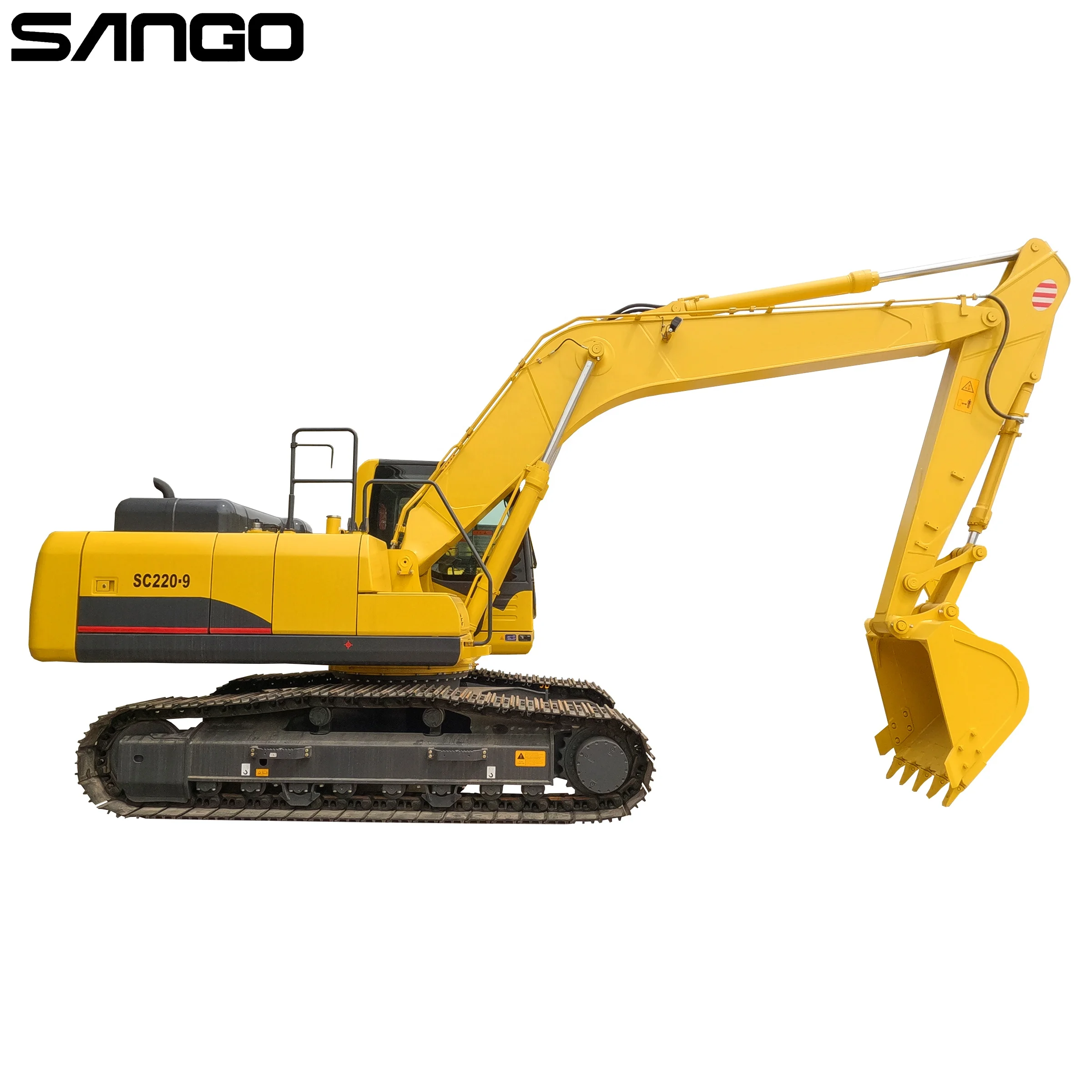 Heavy earth-moving machinery tunnel Factory Excavator 20 ton arm&hammer acens payload 80ton Digger Machine with breaker
