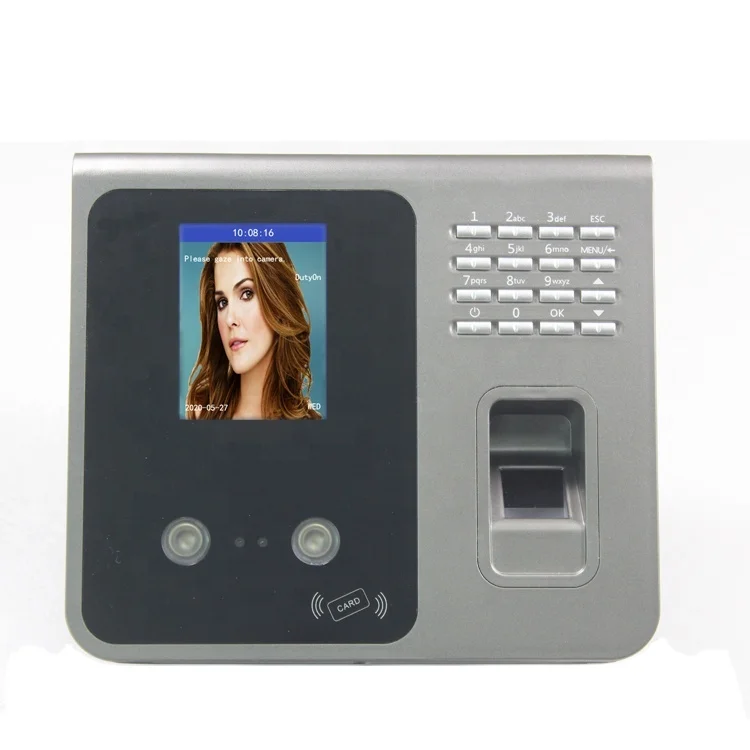 Realand F391 Professional Face Recognition Biometric Fingerprint Time Attendance System Optional WIFI