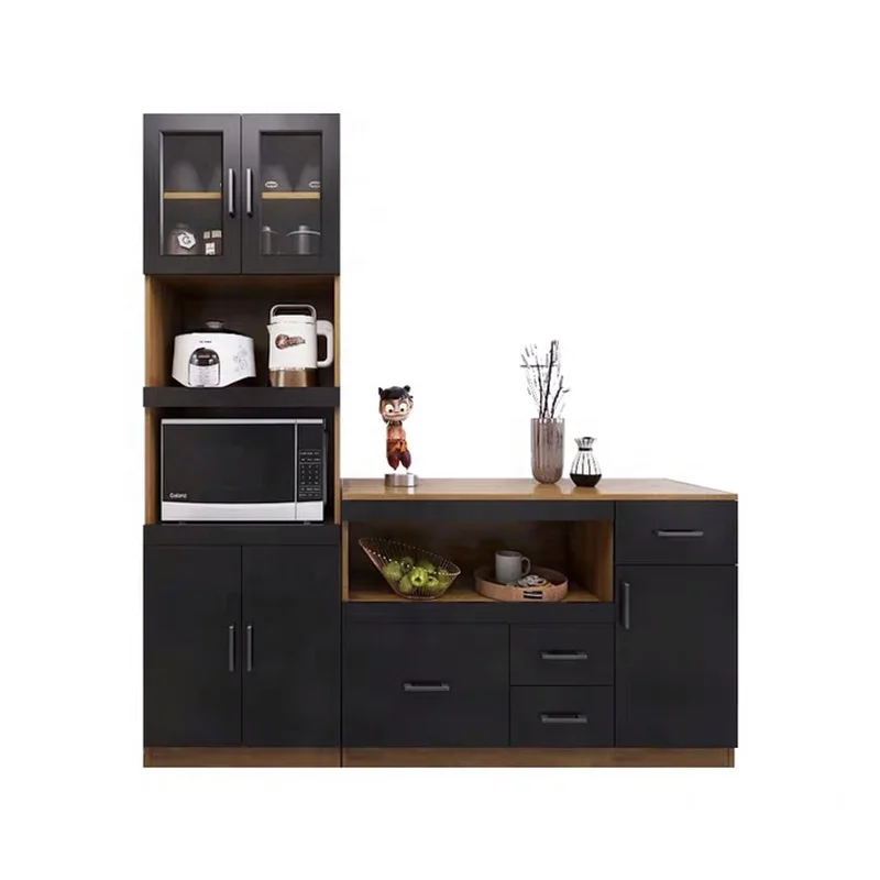 Luxury Wood Tall Cabinet Wooden Furniture Home Decor Storage Cabinets with Doors and Drawer