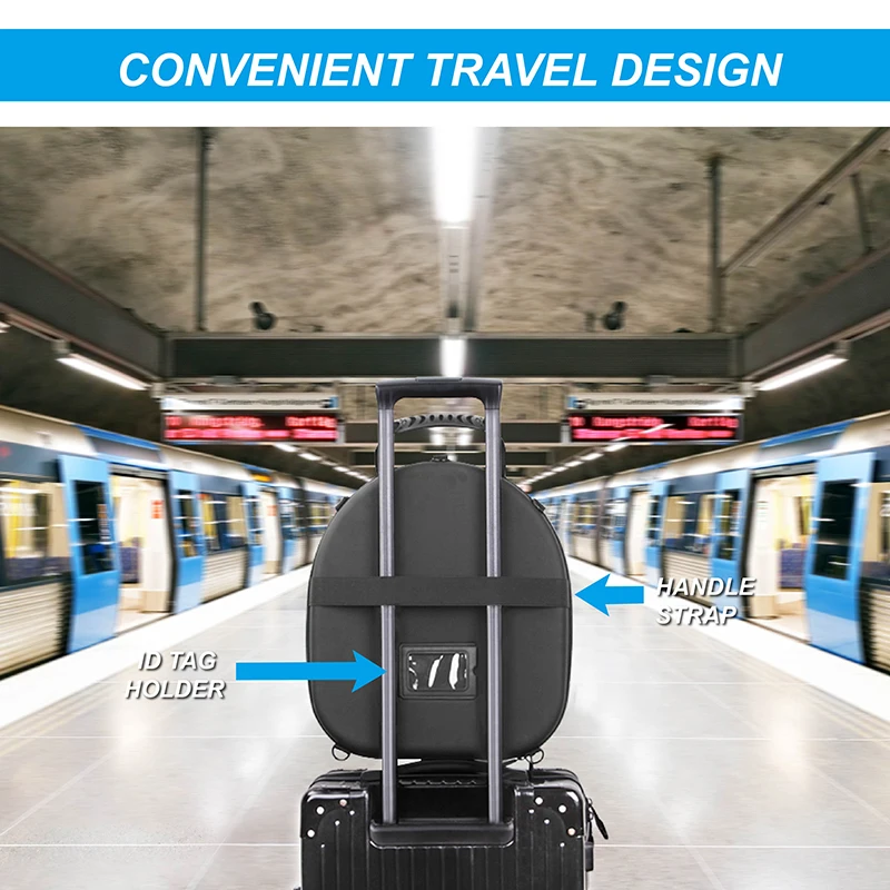 Factory Custom Portable Travel Cowboy Hat Rack Pressure-Proof Storage Box For Carrying Cowsboy Hats Special Purpose Bags & Cases