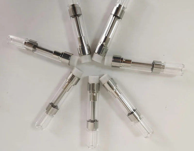 G5 Empty 510 Thread Carts OEM Packaging Ceramic Cbd 0.5ml 0.8ml 1ml Oil Atomizer Empty Cartridges in stock