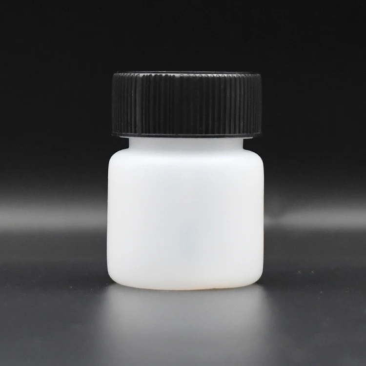 Custom Refinish paint bottle 30ml Nature color HDPE Touch up paint Bottle pen with Child Resistant Caps with Stirring Glass Ball