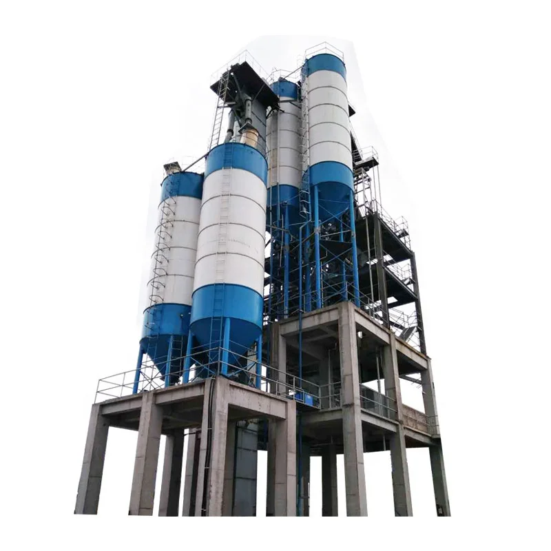 Remote control Dry Mortar Batch Mixing Plant Tile Adhesive Production Plant Stucco Mortar Premixed Mortar Cement Mixing Plant