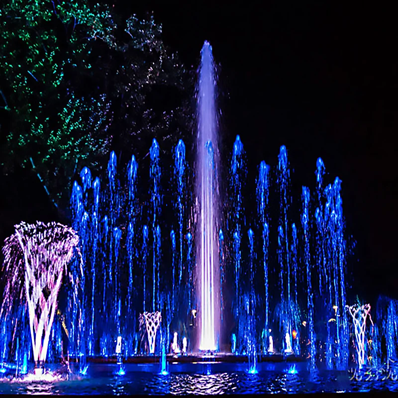 Floating Dancing Fountain For Home Small  Circular Music Dancing Fountain With Light