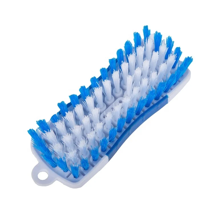 Household multifunctional hanging cleaning brush PP material selling single plastic cheap hanging clothes brush cleaning