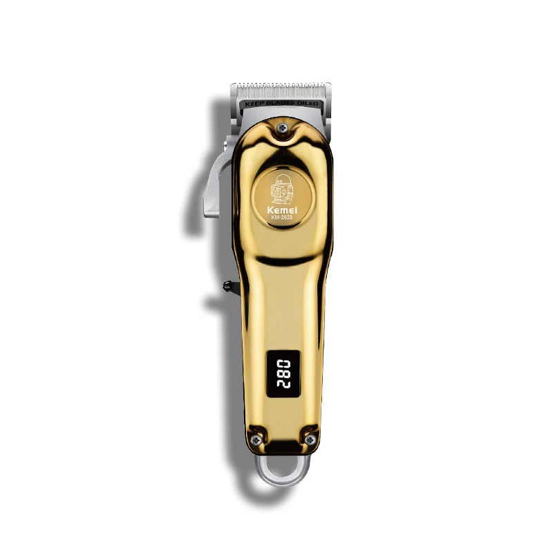 Factory Price Professional Hair Clipper Trimmer Km-2628 Adjustable Cutter Head Electric Hair Clippers Hair Beard Clippers