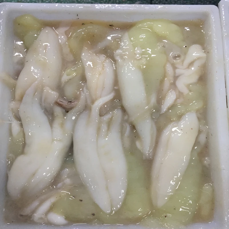 New selling frozen wholesale Wholesaler seafood squid roe raw material block in stock