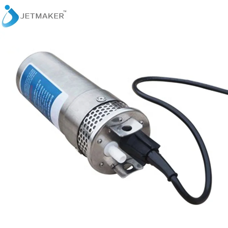 Solar Powered Water Pump Jetmaker solar 12v dc 12.0LPM for  submersible deep well pump solar water pump system for irrigation
