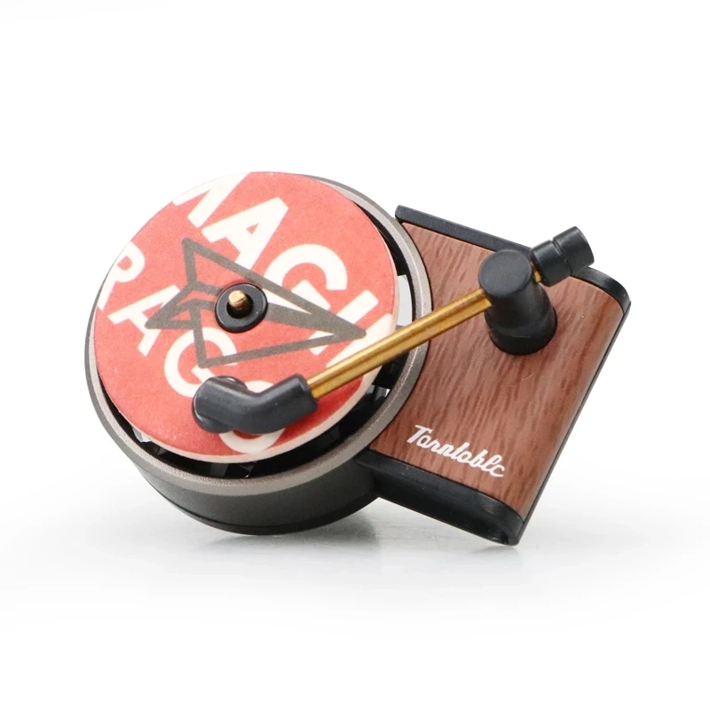 Record Player Air Freshener Car Perfume Clip Phonograph Fragrance Smell Diffuser Solid Balm Car Accessories Air Outlet Clamp