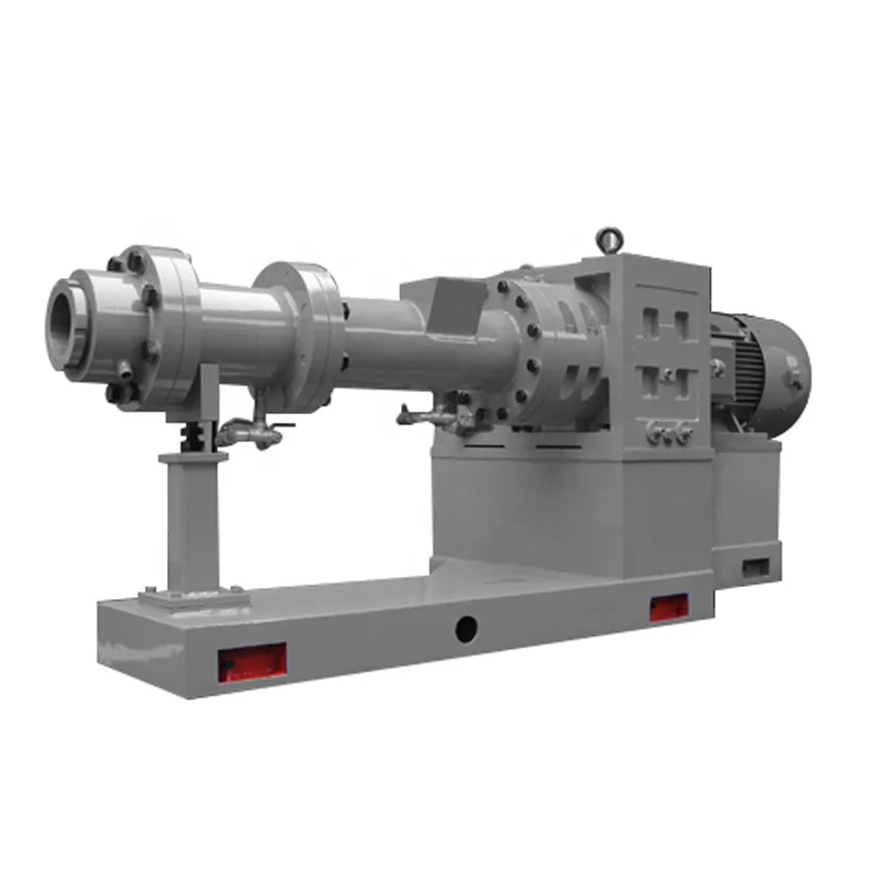 90mm cold feed rubber extruder hot feeding extrusion machine