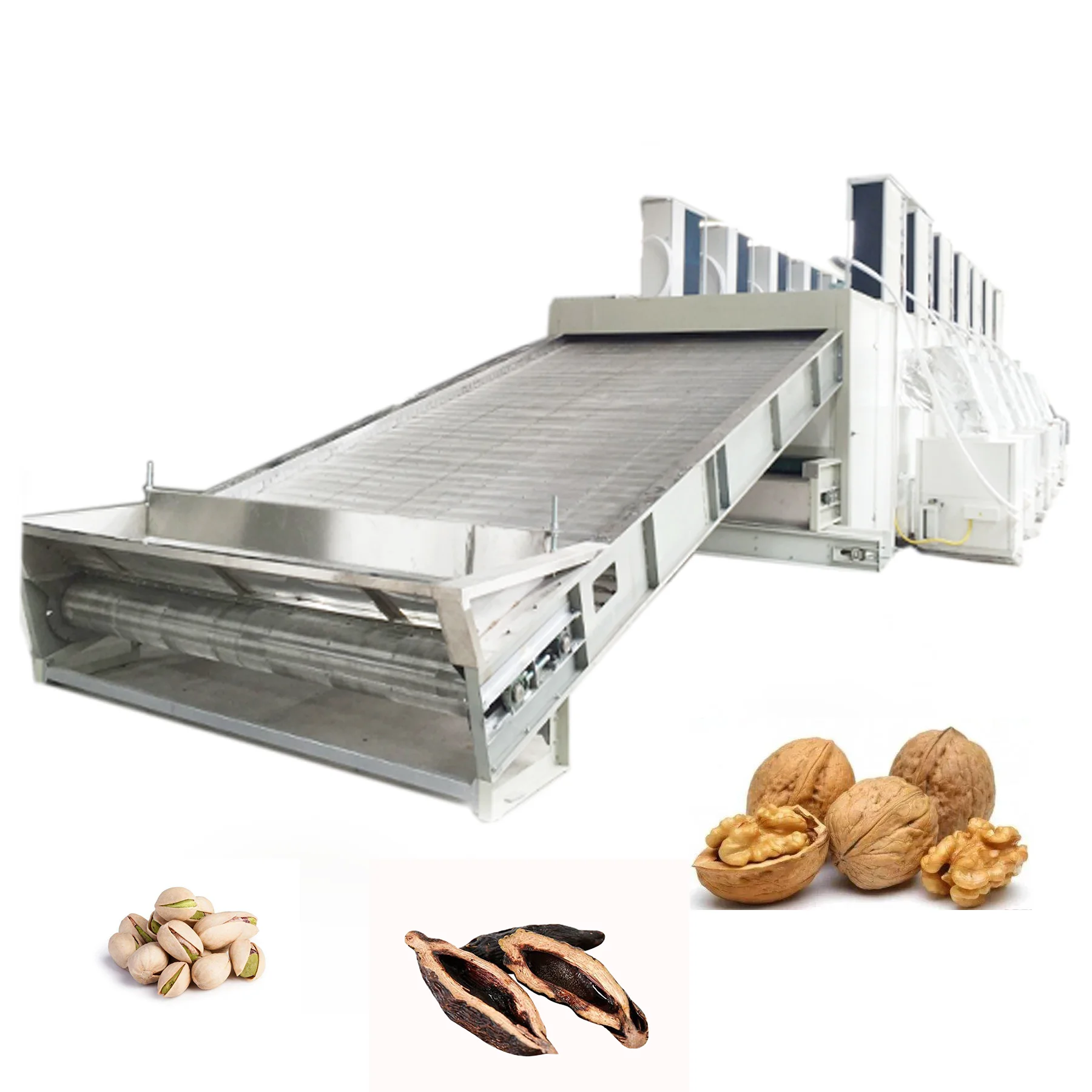 Сушилка для орехов pecan из нержавеющей стали, сушильная машина с тепловым насосом для Промышленной сушильной машины areca betel для орехов кешью