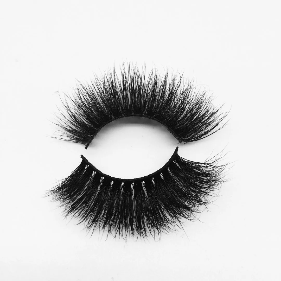 Wholesale Long 25mm 3d Faux Mink Eyelashes Private Label 3d Silk Lashes Custom Eyelashes Packaging Box Mink Lash Vendor