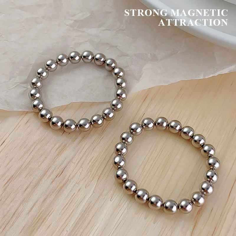 Nail Tools Round Magnet Bead Multifunctional Nail Art Magnet Stone Water Ripple Cat Eye Magnets For Nail Art