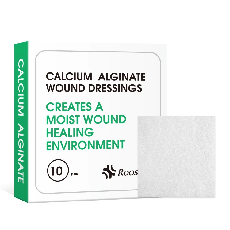 Advanced wound care OEM Manufacturer soft Calcium Alginate dressing CE approved