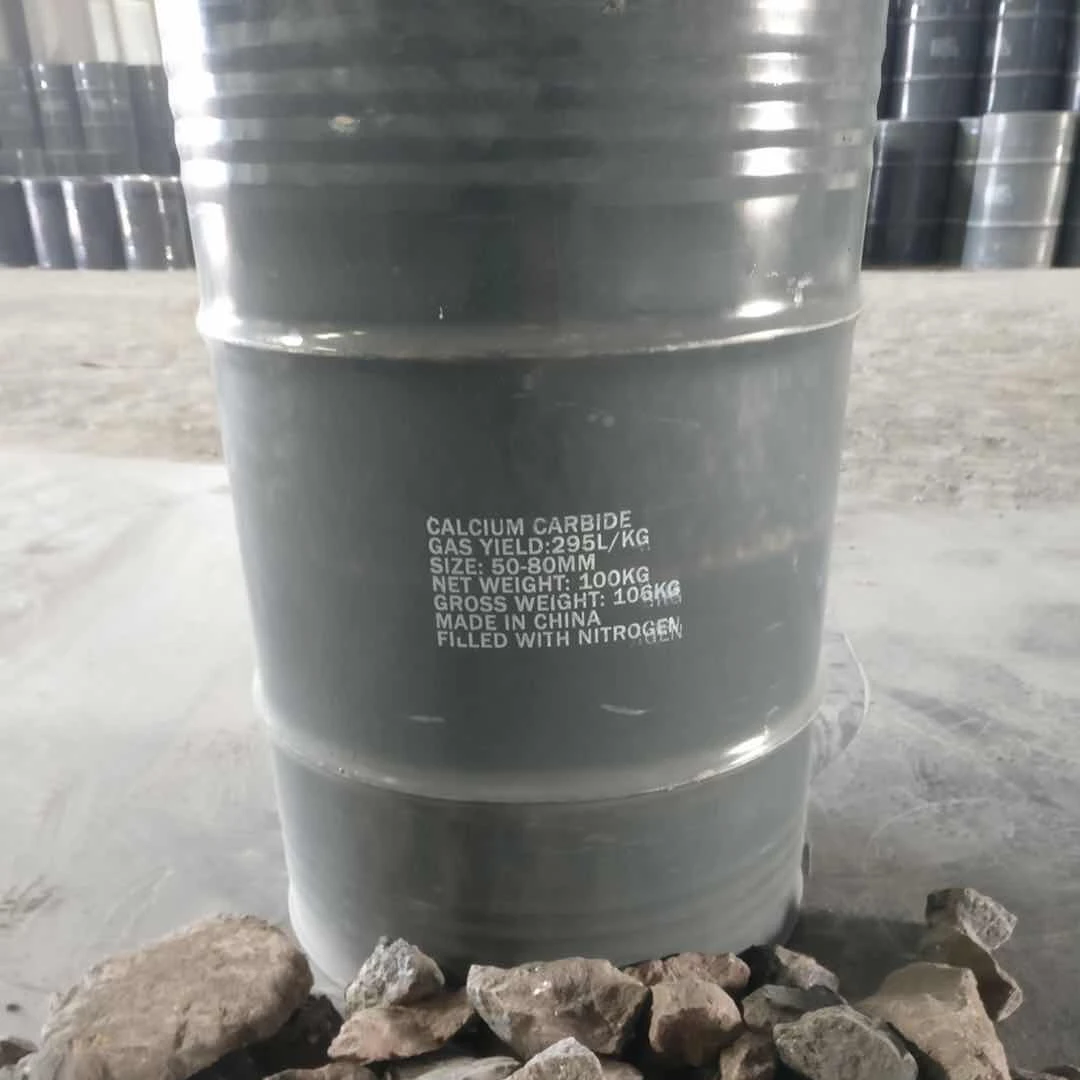 
calcium carbide 50-80 mm small size 