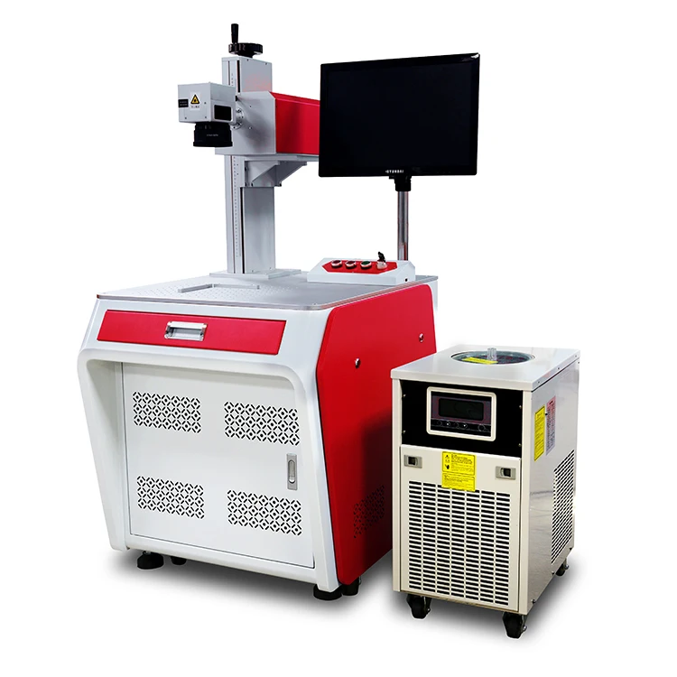 3W UV Laser Marking Machine N95 face sask mark 355nm Laser Marker Glass Engraving Plastic Earbuds PP PE LED Lamp Gobo Lens