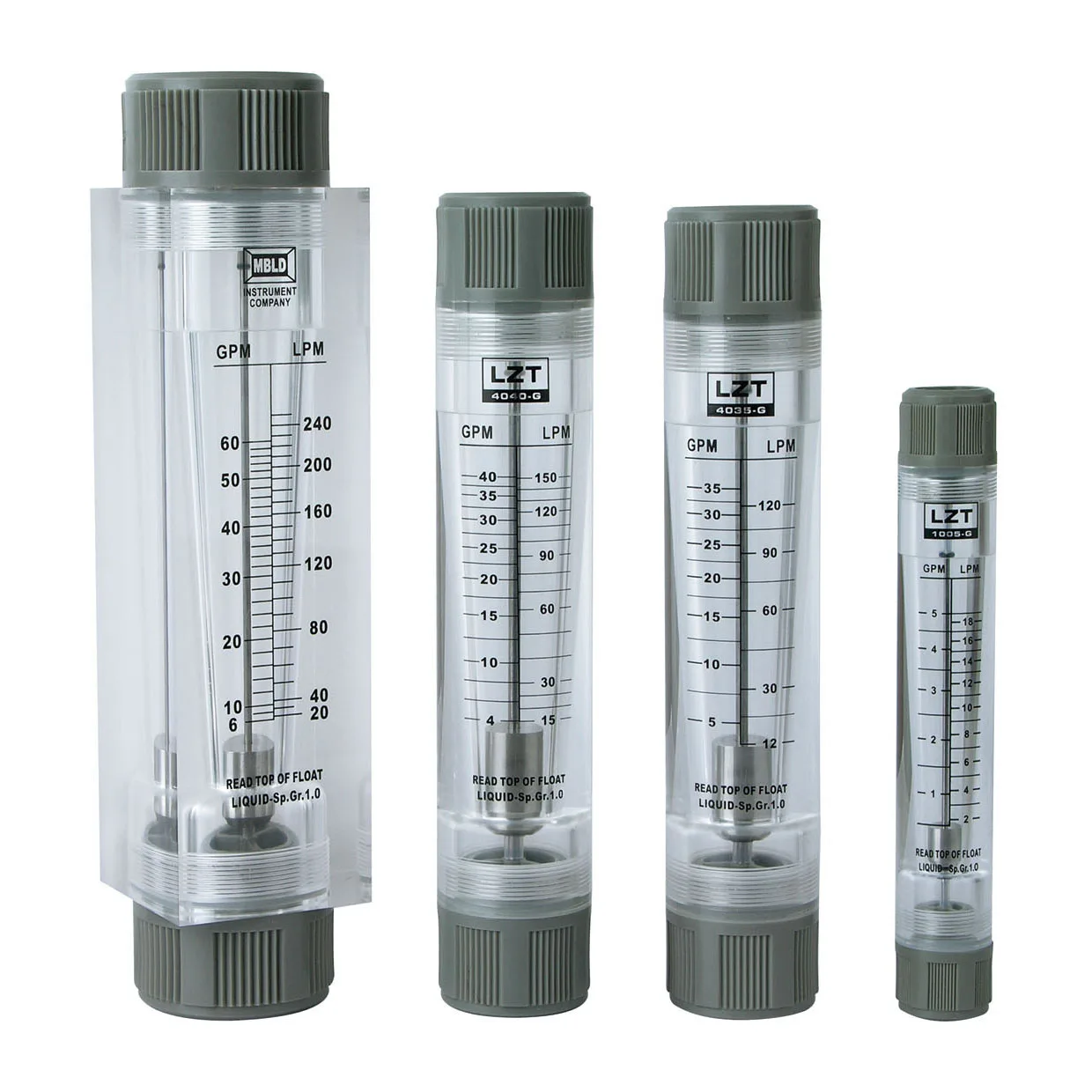 Low cost plastic panel type   water flow meter