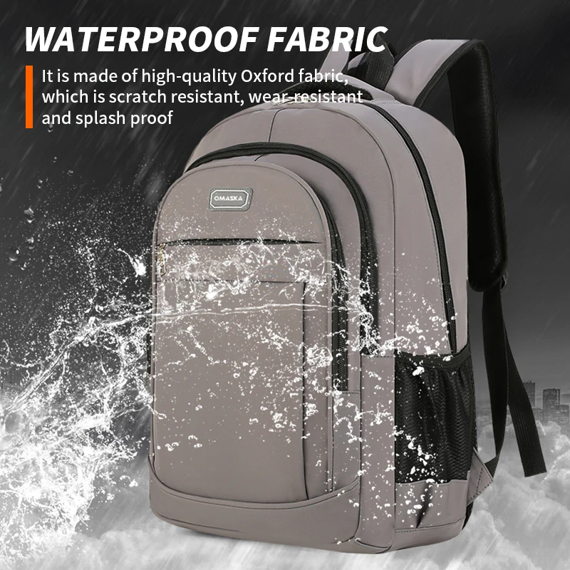 OMASKA Wholesale Laptop School Bags Teen Travel Sac a dos Big Capacity Girl School Backpack Bag