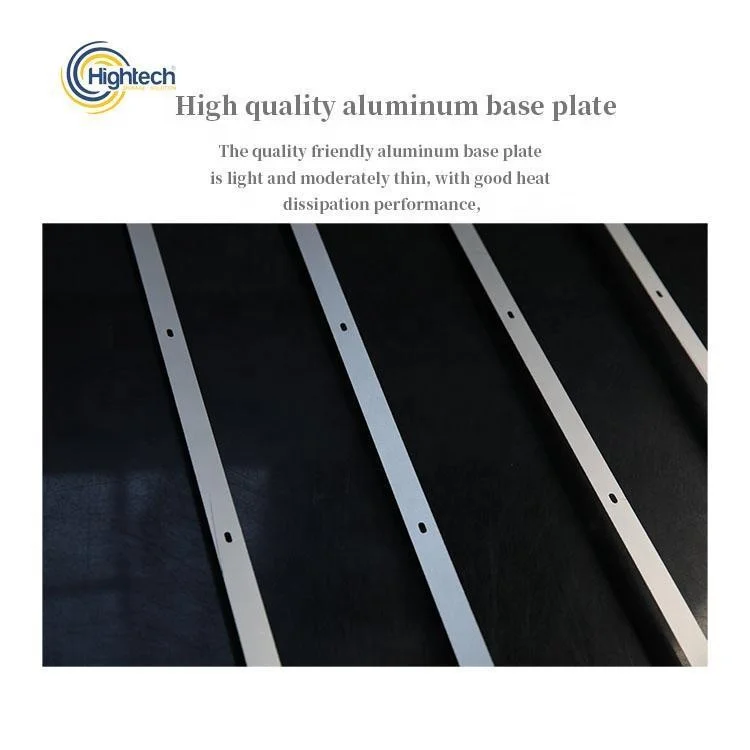 SMD2838 DC 12V  Strip Light Aluminum Diffuse Reflection LED Strip Rigid aluminum 12v led bar with Lens for Advertising Light Box