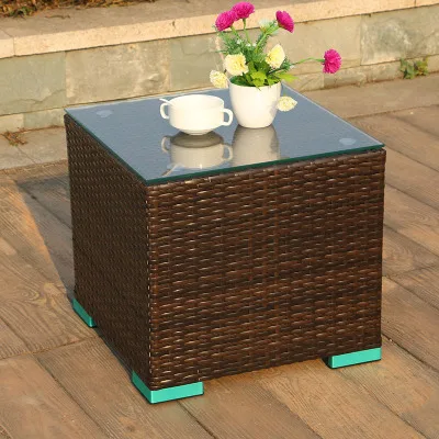 Glamping lightweight s shaped rattan sun loungers outdoor beach swimming pool chair sun lounger