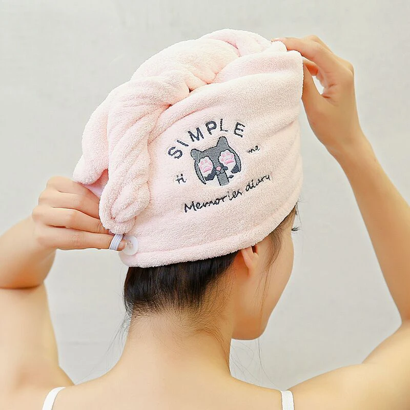 Best Selling Microfiber Hair Wrap Towel Super Absorb Water Quick Dry Soft Comfortable for Adults Salon Use with Custom Logo