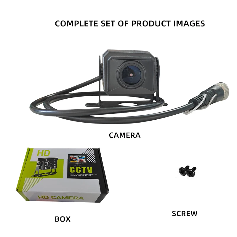 IP69 waterproof bus rear view camera 1080P AHD 12V night vision truck reverse camera