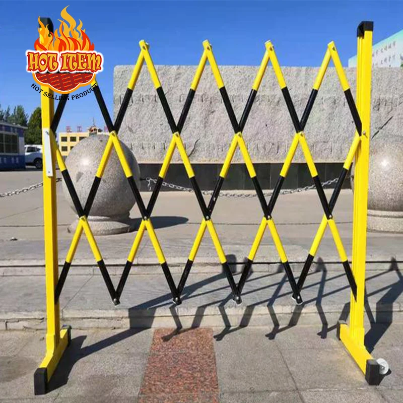 Shuairunxin Telescopic Construction Road Fence GlassFiber Reinforced Barrier Plastic Insulation Movable Traffic Barriers