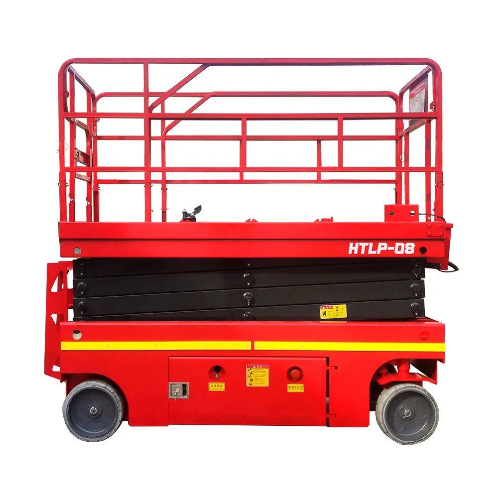 6m 8m 10m 12m 14m 16m 18m Aerial Work Mobile Scissor Man Lift Table Hydraulic Electric Movable Scissor Lift Platform