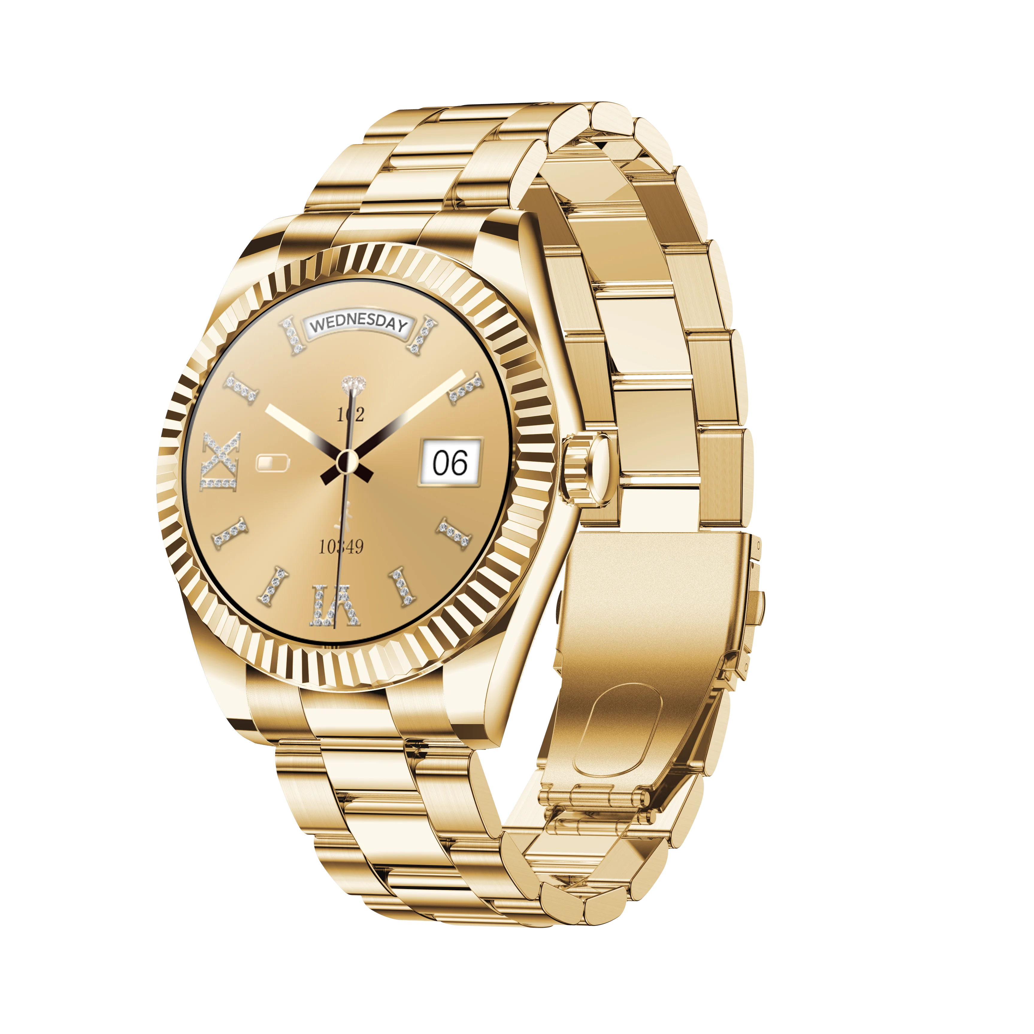 i80 Smart Watch For Women Lady 1.28inch Amoled Screen Voice Assistant Waterproof IP67 Calling Bracelet Smartwatch