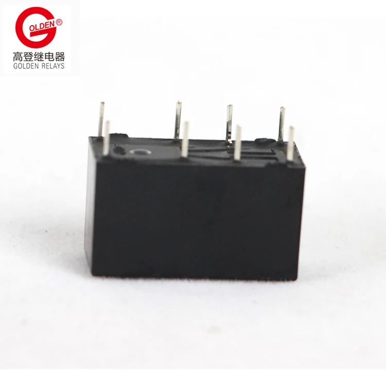 Золотой реле GC-2C-12L 1A 2A 3A 3VDC 6VDC 9VDC 12VDC 24VDC 48VDC 8 шпильки DPDT крест T82 T85