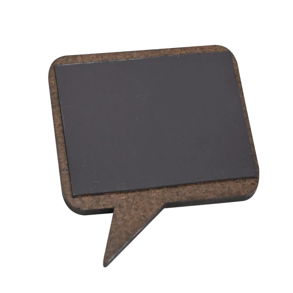MDF Blank Sublimation Heat Transfer Fridge Magnet DIY Custom Dialog Shape