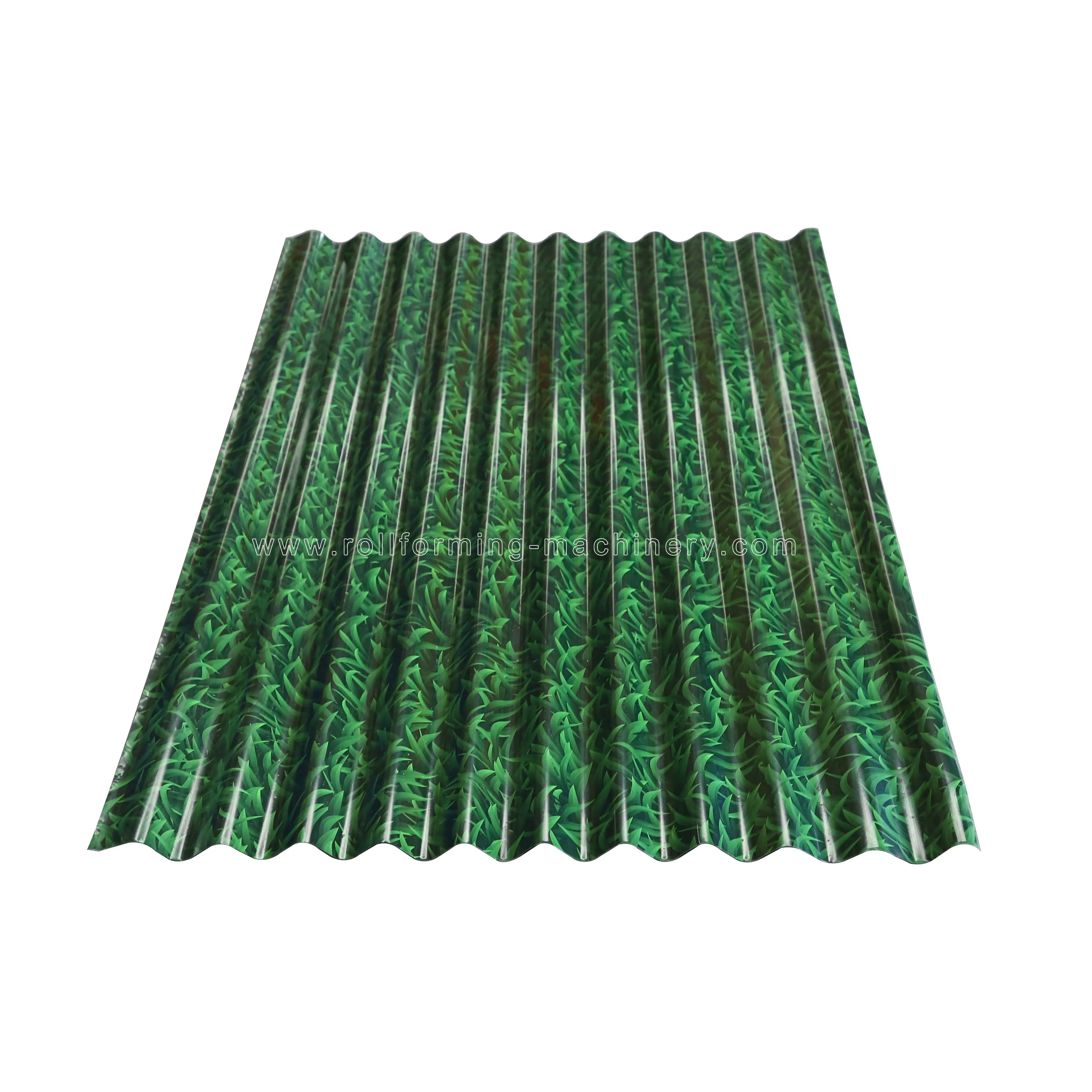 High Precision Corrugated Roll Form Sheet Metal Making Roof Machine