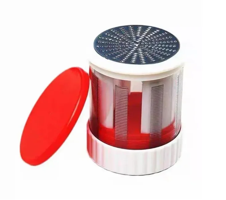 New Kitchen Spreadable Butter Cheese Gadgets Butter Mill Manual Cheese Grater Machine With Lid