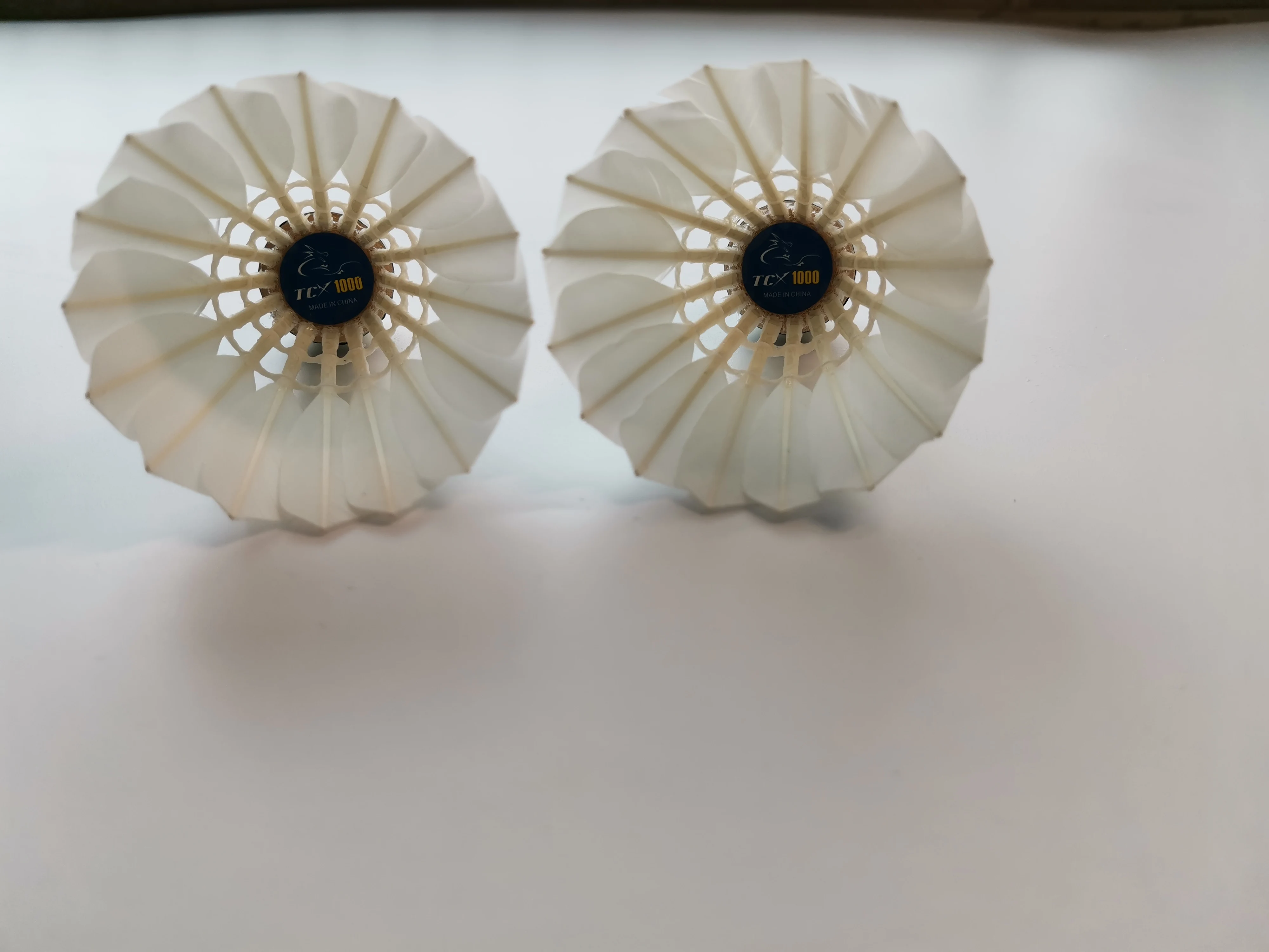 TCX1000 High Level Natural Duck Badminton Feather Shuttlecock Badminton Shuttlecock