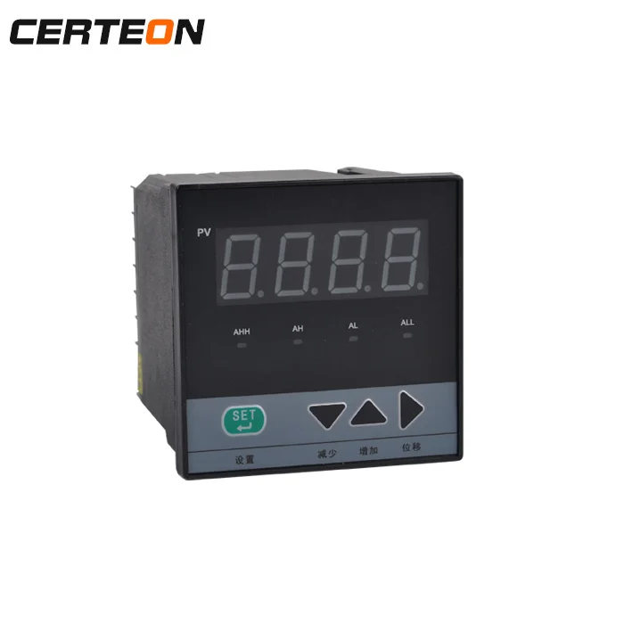 96x96 xmtd multi input single Multi channel digital bbq temperature controller with PID SSR relay output LED display