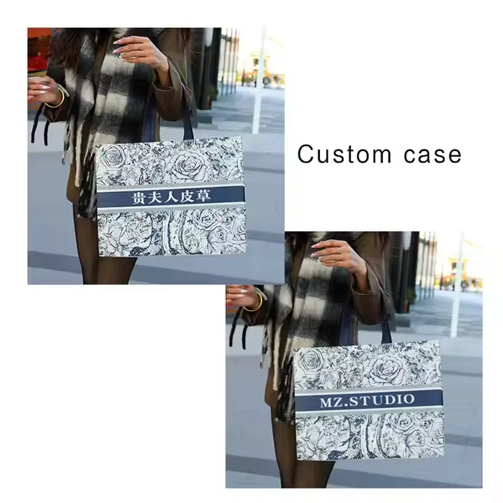Custom Logo Thermal Red Non-Woven Bag for Coffee Tea Food Packaging Takeaway Recyclable PP Material