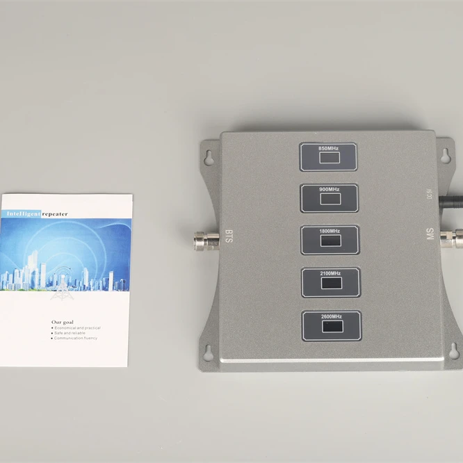 New Dual Band 1900Mhz Repeater Amplifier Strong Intelligent 3G Network Signal Booster Multi Directional Antenna Extension