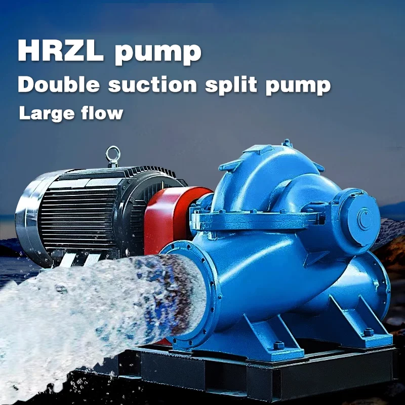 10 hp stainless steel chemical industrial Urban supply electric Centrifugal water Farm Horizontal double suction split pump