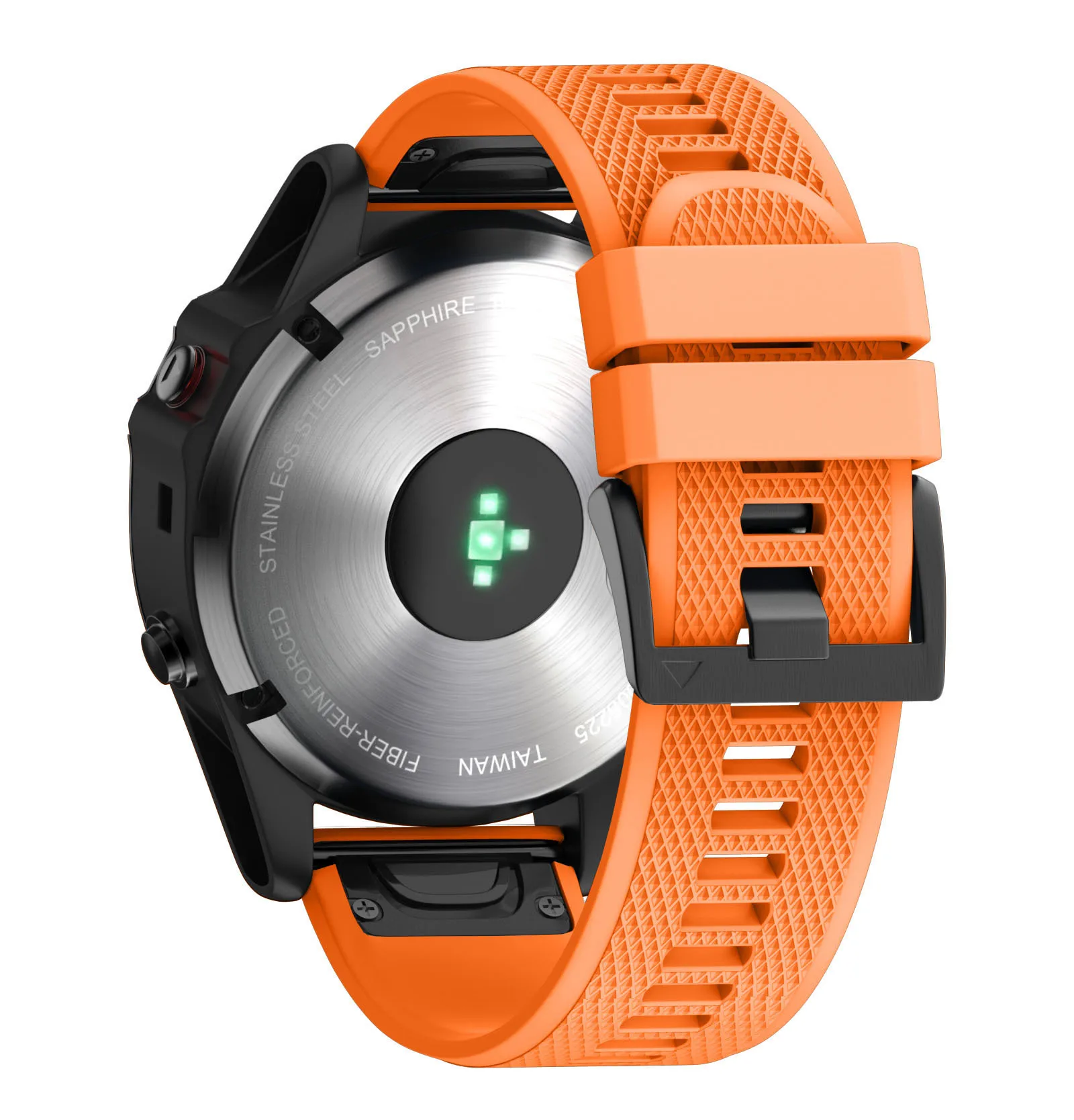 Qiman for Garmin Fenix7 Band,Quick Release 22mm Silicone Smart Watch Replacement Strap for Garmin Fenix 6/5/Forerunner 935