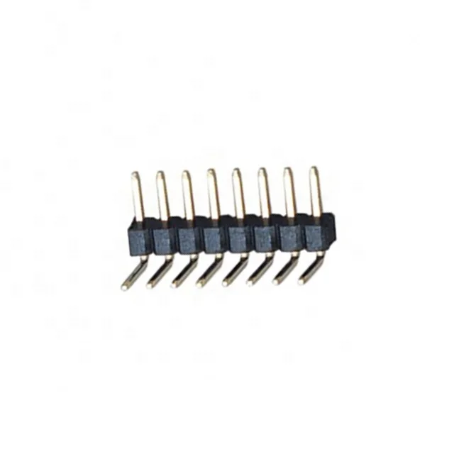 H2.0  Dual Plastic Single Row Right angle Type  Pin Header 2.0 Pin Header
