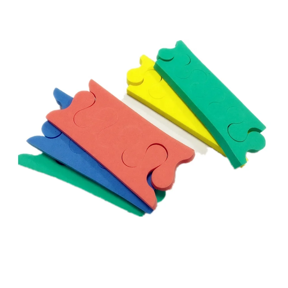 Одноразовые разделители пальцев ног из пены, разделитель пальцев ног для педикюра, маникюра, маникюра, педикюра, для ногтей