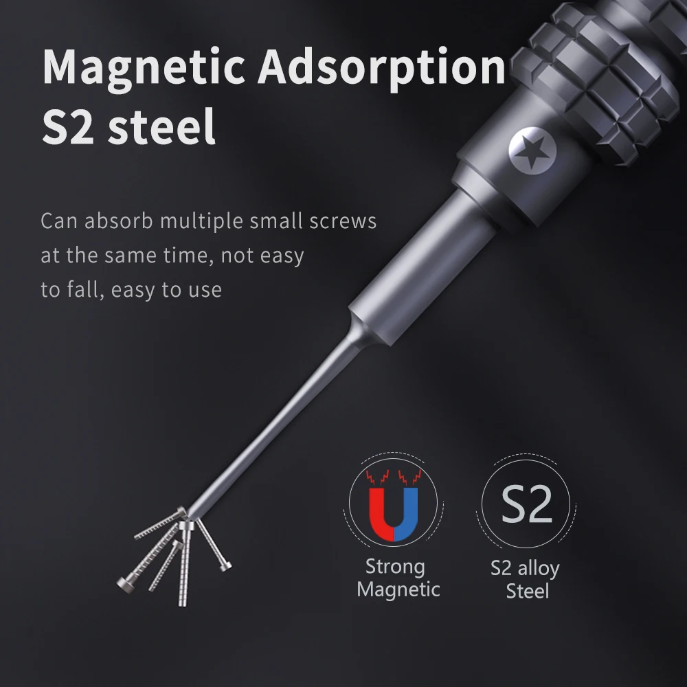 Kingsdun 5 In 1 High Quality Mini Screwdriver Set with Phillips Torx & Pentalobe Screwdriver for Mobile Phone Repairing