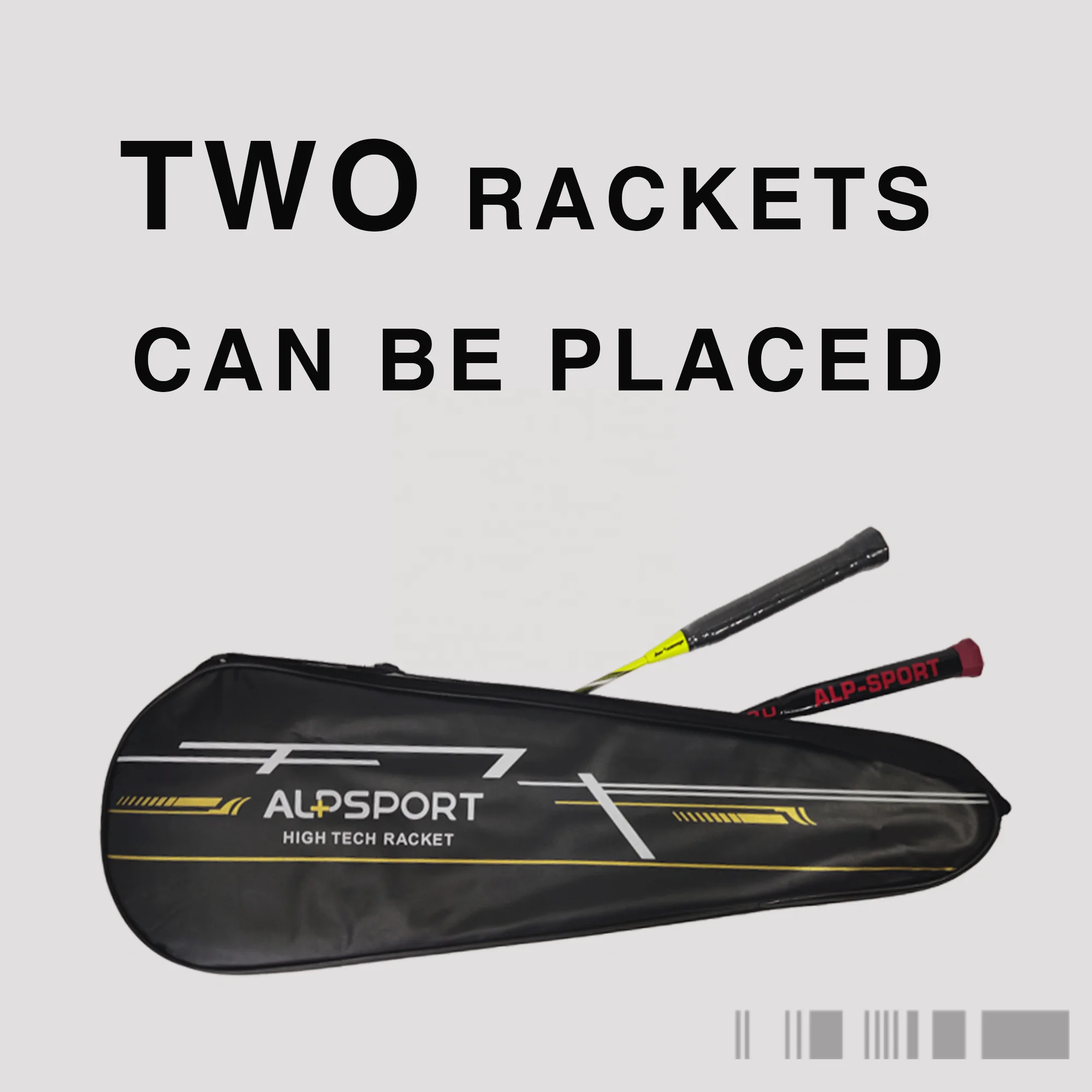 ALP Design PU Bag Large Capacity&Shine Design Racket Bag Different Size Hot Sale for Sport Lover