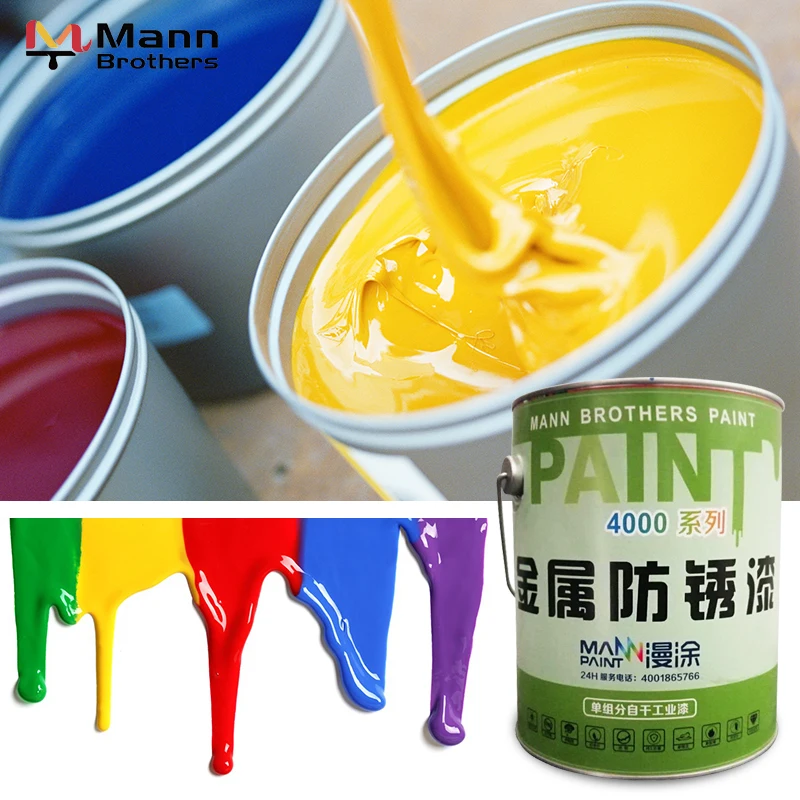 Anti Corrosion Industrial Coating Metal Tank Enamel Paint Varnish