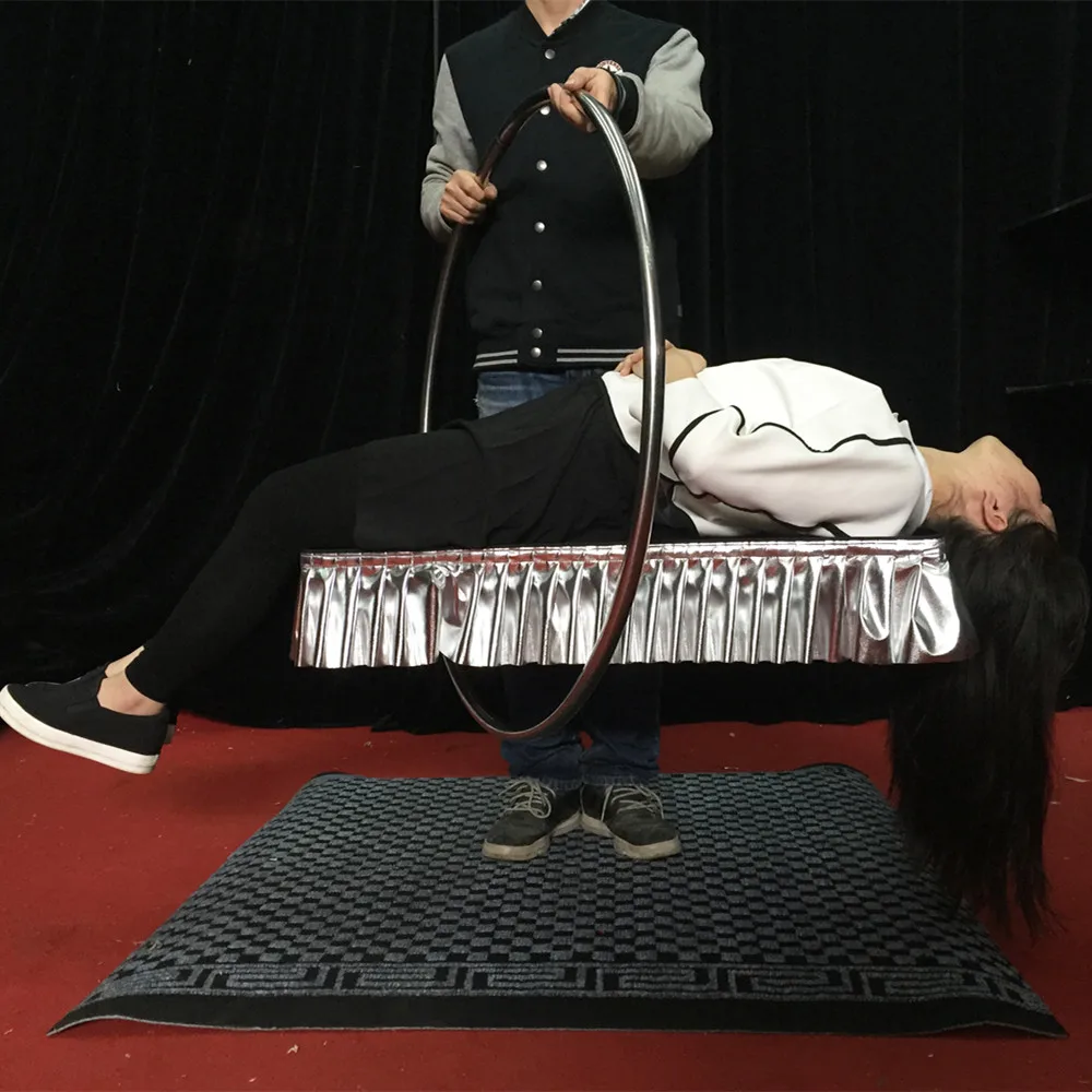 Professional Stage Performance Illusion equipment The body rotates and floats easy Magic Tricks for sale