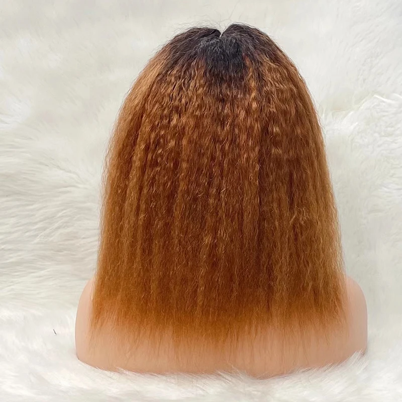 T Bob wig KSS lace front blonde hd transparent lace frontal wig human hair bob wigs lace front